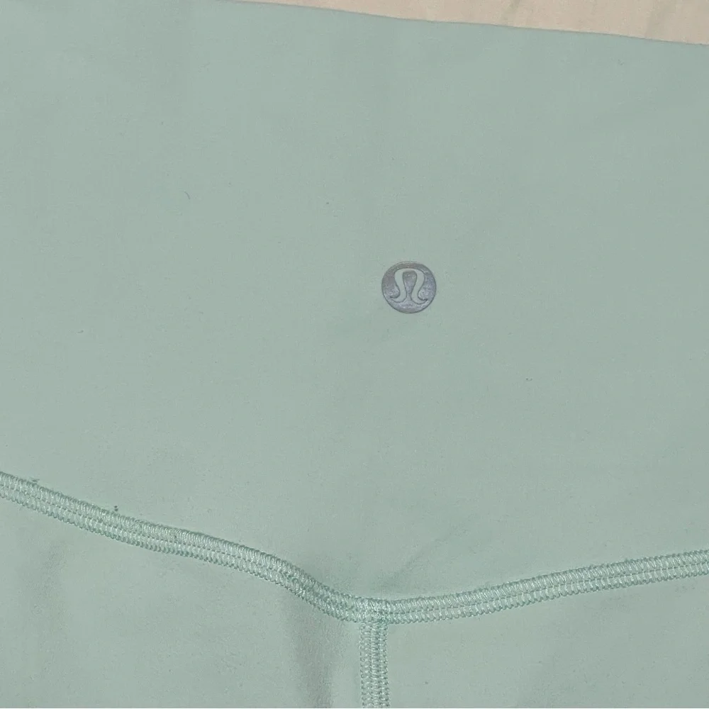 Lululemon align high rise 28" pant leggings delicate mint green nulu 10 - Picture 13 of 15